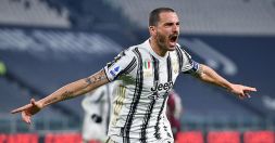 Striscione su Bonucci riaccende la polemica sul difensore della Juve