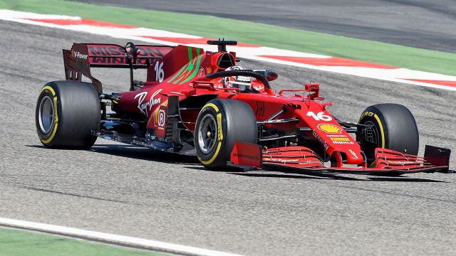 Perez up front, Ferrari improves