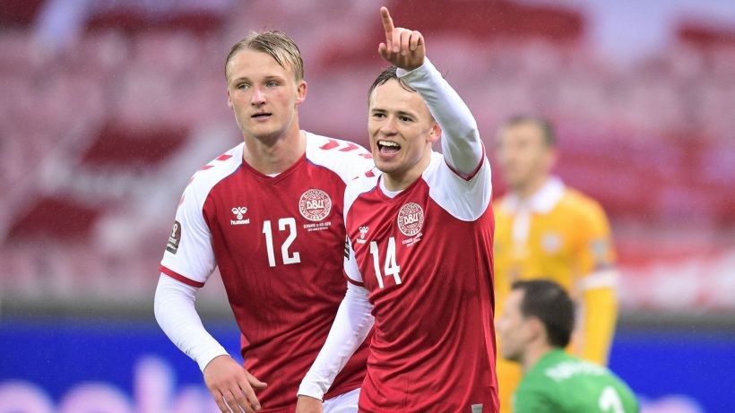 Danimarca senza freni contro la Moldavia: 8-0 con tanta Serie A