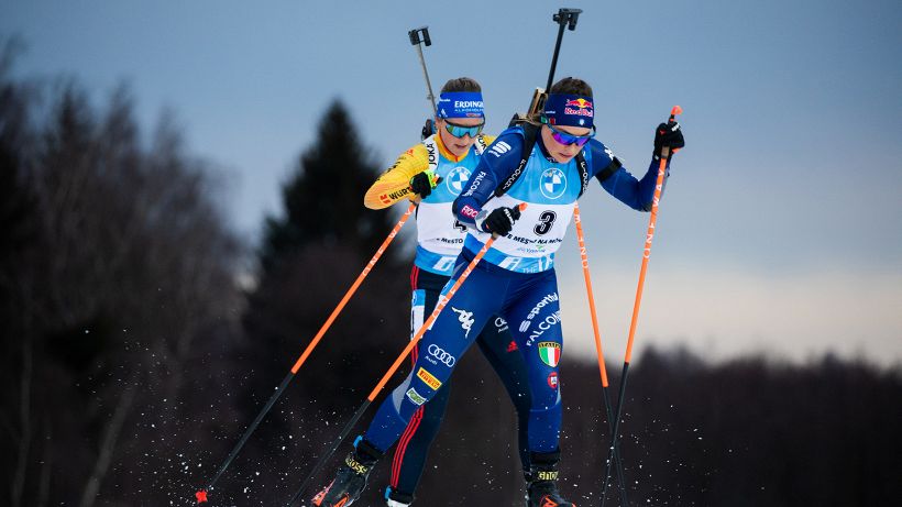 Oestersund, Wierer delude nell'inseguimento