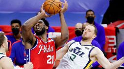 Embiid stende Utah, tripla doppia di Harden a Houston