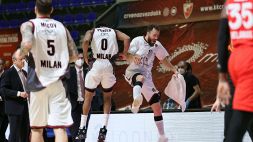 Eurolega: Stella Rossa-Olimpia Milano 72-93, le foto