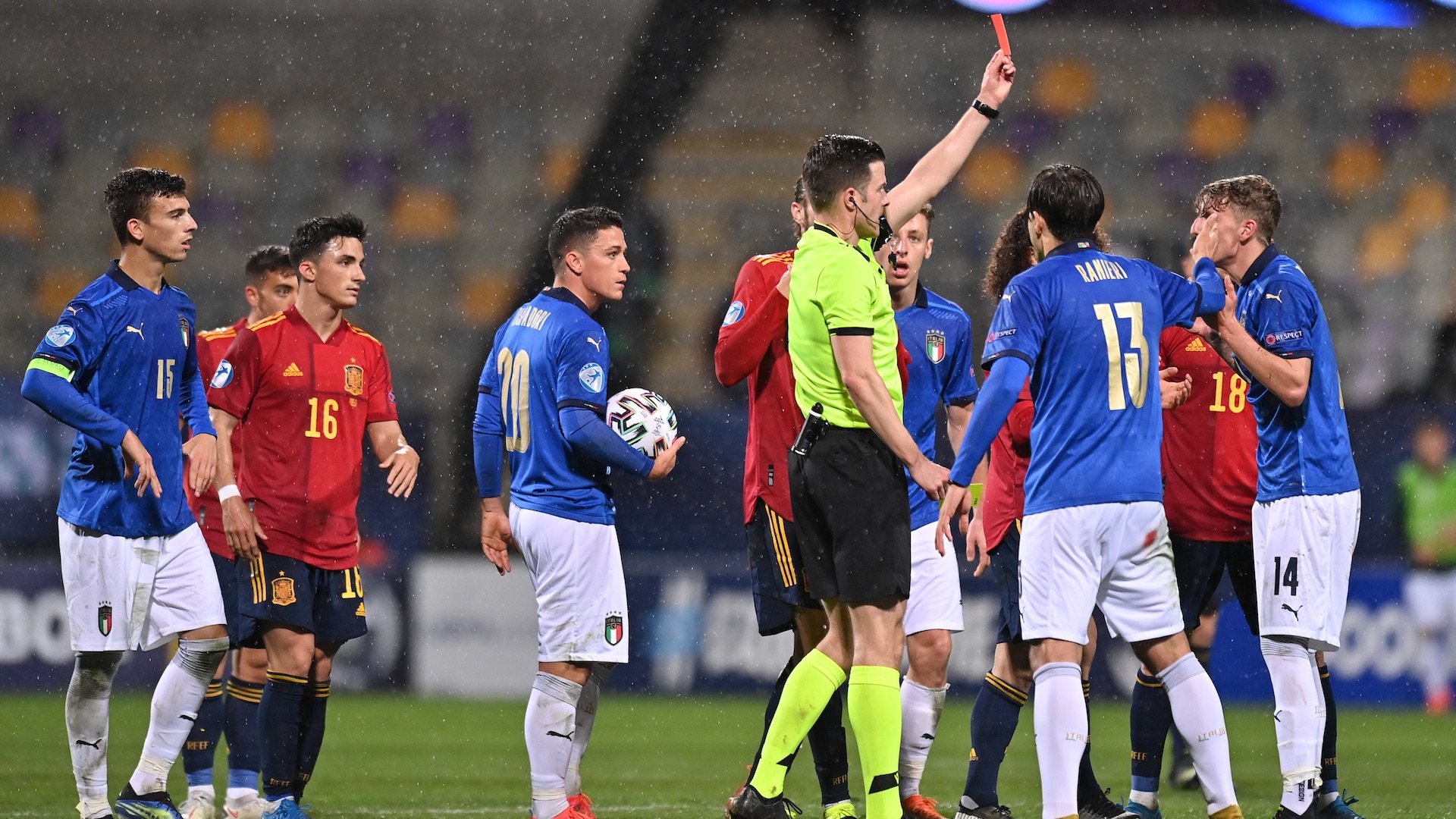 Europei Under 21: Spagna-Italia 0-0, le foto