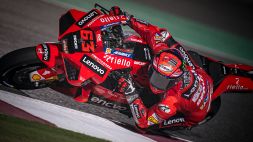 GP Qatar, Pecco Bagnaia in pole, Valentino Rossi quarto