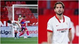 Siviglia: Vazquez gol da urlo, si commuove e lascia l'intervista