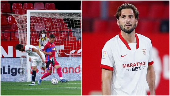Siviglia: Vazquez gol da urlo, si commuove e lascia l'intervista