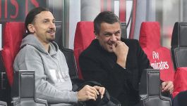 Sanremo 2021: Ibrahimovic segue Milan-Udinese con Maldini