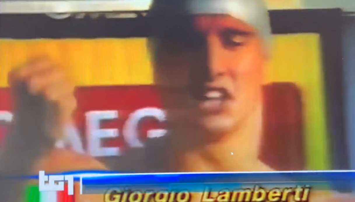 Giorgio Lamberti, il campione di nuoto