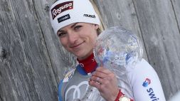 Sci, Lara Gut vince la coppa di Super G