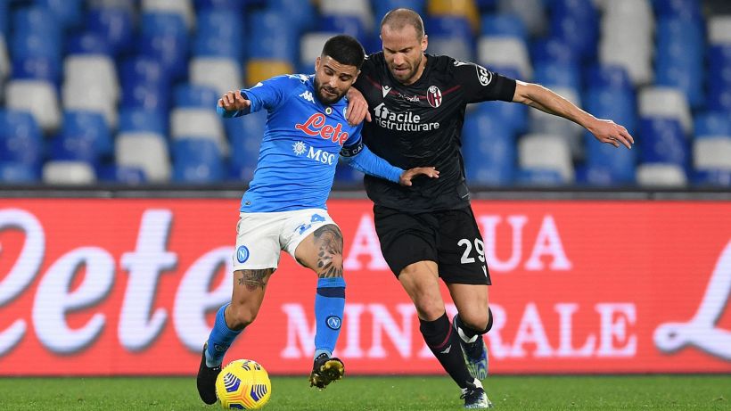 Napoli-Bologna 3-1: spettacolo al Maradona, decidono Insigne e Osimhen