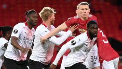 Manchester United-Milan 1-1: Kjaer in extremis, pari essenziale per Pioli