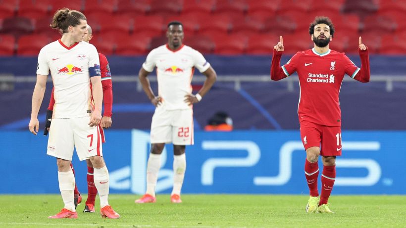 Liverpool-Lipsia 2-0: Salah-Mané, Reds ai quarti