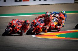 MotoGP: strepitoso Bagnaia, resiste a Quartararo e vince a Misano