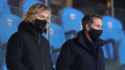 “Paratici e Nedved hooligans”: l’attacco scatena i social