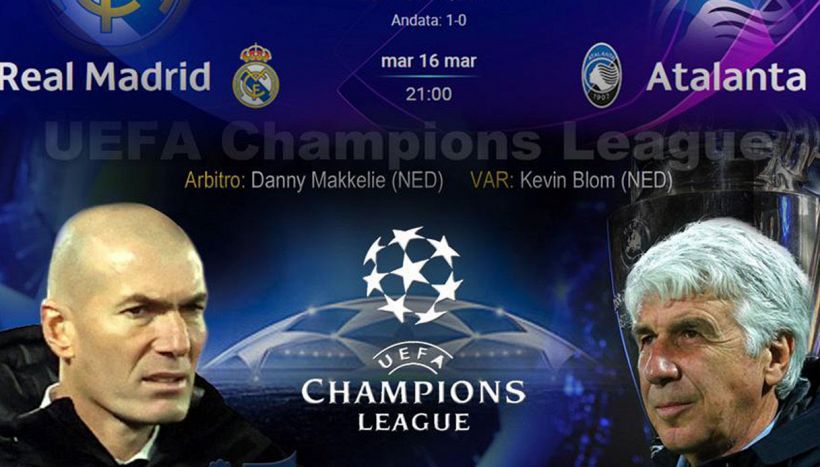 Champions, Real Madrid-Atalanta: dove vederla in tv in chiaro