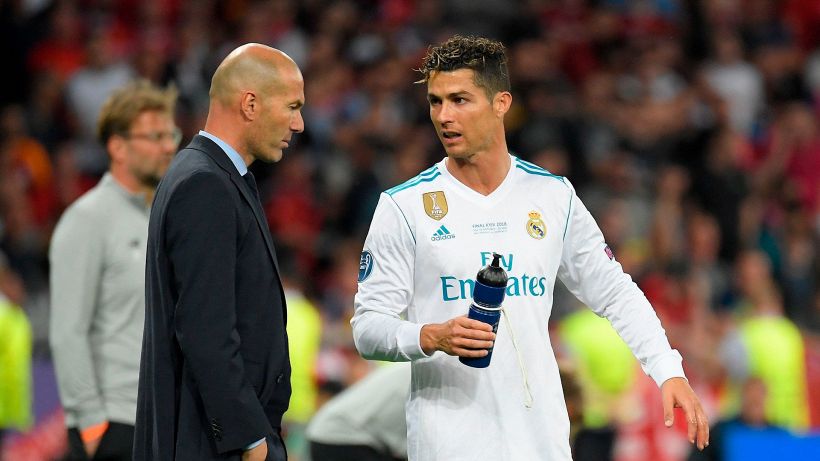 Zidane: "Su CR7 si dicono tante cose, ma è della Juventus"