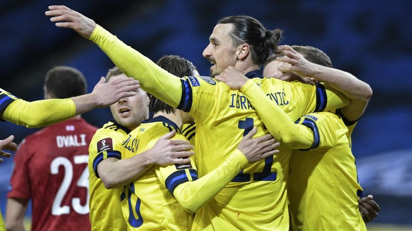 Ibrahimovic, ritorno da applausi: assist in Svezia-Georgia