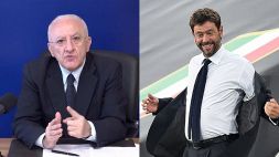 Super Lega e Juve, De Luca: la nuova bordata su Agnelli è virale