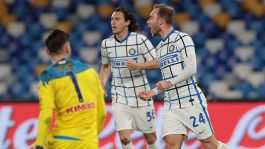 Inter, Handanovic disfa e Eriksen rimedia: 1-1 a Napoli