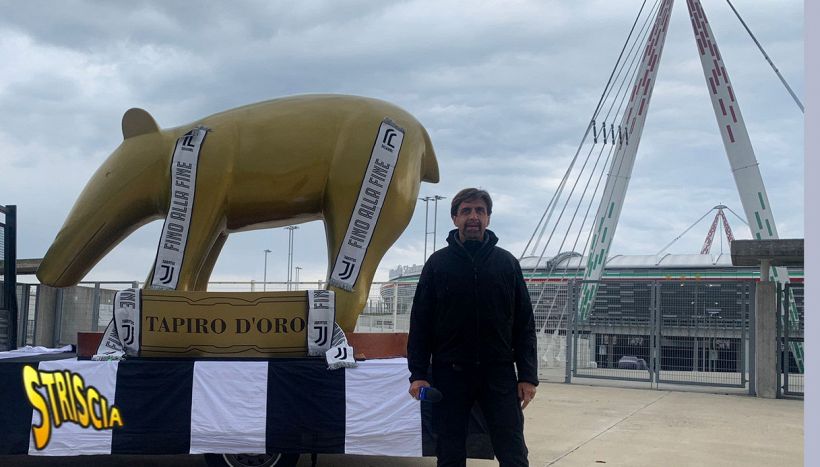 Per il flop della Super Lega la Juve si aggiudica Tapiro gigante