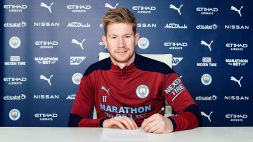 Manchester City: contratto fino al 2025 per De Bruyne