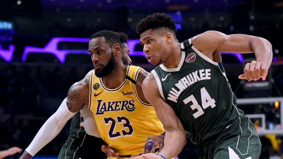 Nba, Giannis ironizza sul corpo di LeBron James