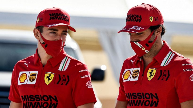 F1, Ferrari: Leclerc è euforico, Sainz deluso da se stesso