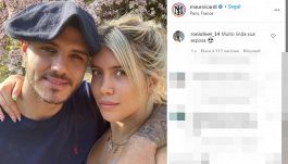 Wanda Nara e Mauro Icardi censurati da Instagram: rimosso post