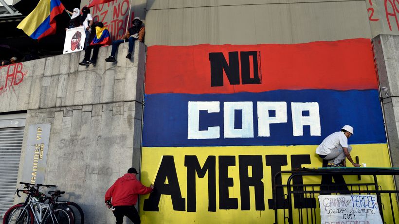 Tensioni sociali e emergenza sanitaria: la Colombia rinuncia ad ospitare la Coppa America