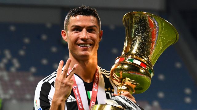 Ora c'è anche la Coppa: Cristiano Ronaldo ha vinto tutto in Italia