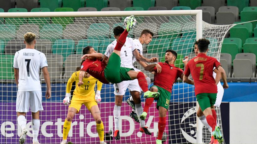 Rovesciata vincente di Dany Mota: super goal dell'attaccante del Monza contro l'Italia Under 21