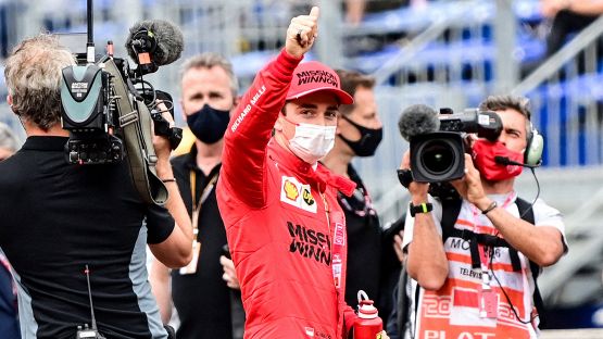 F1: le foto della pole di Leclerc a Montecarlo