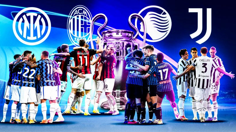 Juve, Inter, Milan e Atalanta: il calendario della Champions