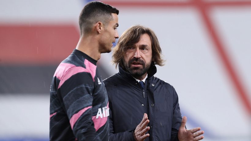 Juventus, Andrea Pirlo esulta e spiega l'esclusione di Ronaldo