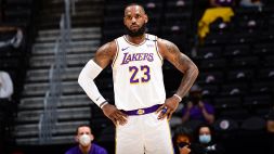 Lebron James viola il protocollo anti-Covid: Suns a rischio