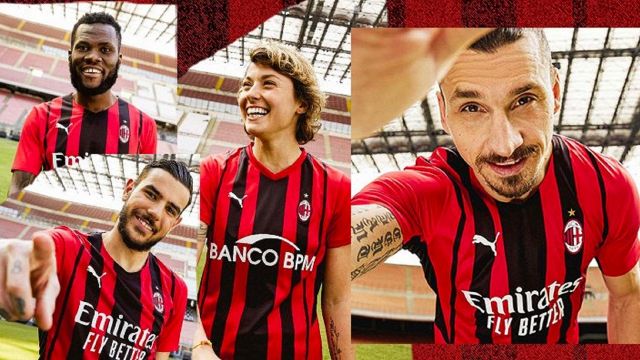 La nuova maglia del Milan: cambia il design delle strisce