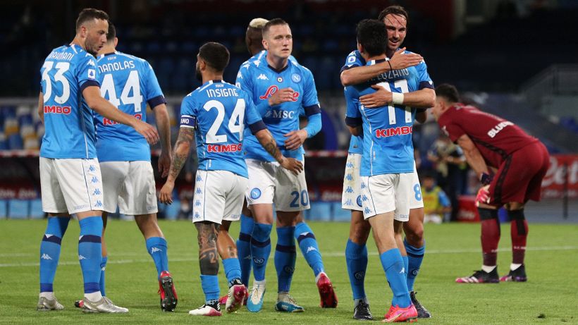 Napoli-Udinese 5-1: partenopei secondi per una notte