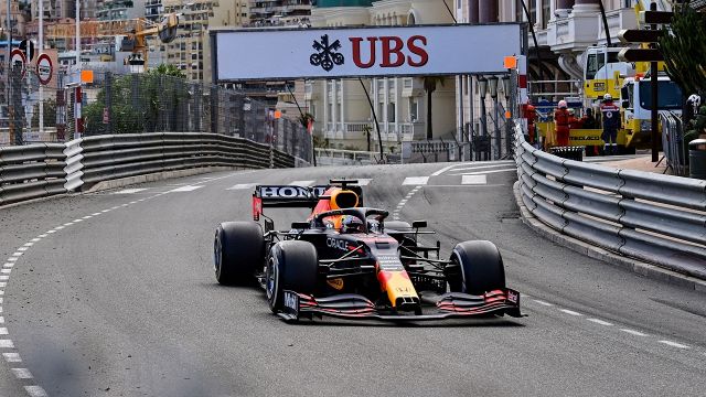 F1, Verstappen wins in Monte Carlo.  Sainz second, Leclerc nightmare