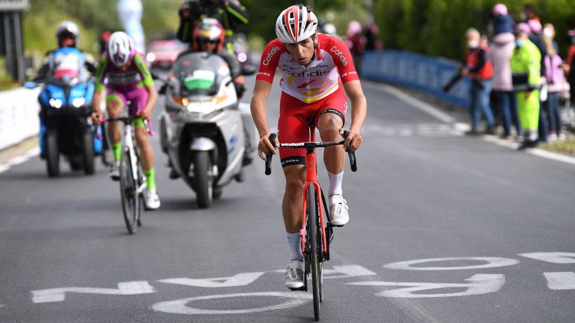 Giro d'Italia: a Lafay l'ottava tappa, Valter sempre in rosa