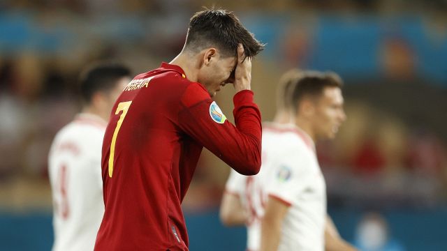 Euro 2020: botta e risposta Morata-Lewandowski, Spagna fermata