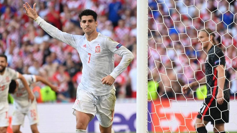 Euro 2020, Morata si prende la Spagna: Croazia eliminata