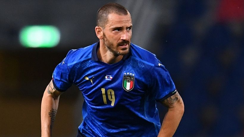 Bonucci paura e sollievo: problema al ginocchio ma resta in campo