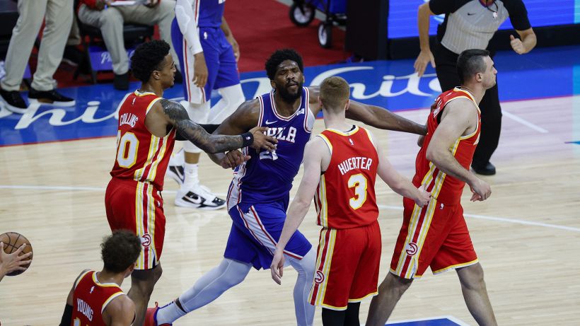 Embiid sovrasta Gallinari: i 76ers non fanno scappare Atlanta