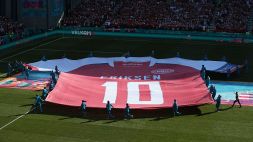 Euro 2020, Danimarca-Belgio: l'omaggio a Eriksen, le foto