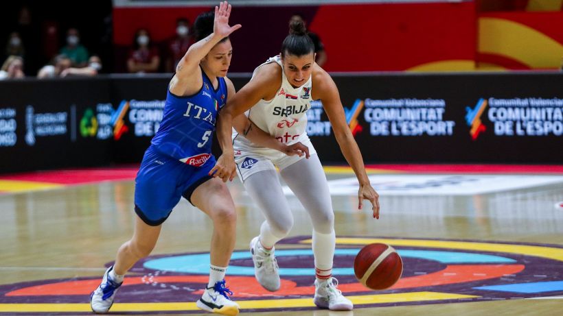 Basket, Europeo donne: Italia sconfitta dalla Serbia