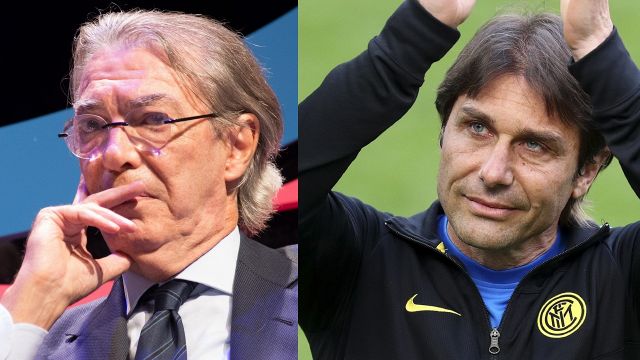 Inter: frecciata di Massimo Moratti ad Antonio Conte