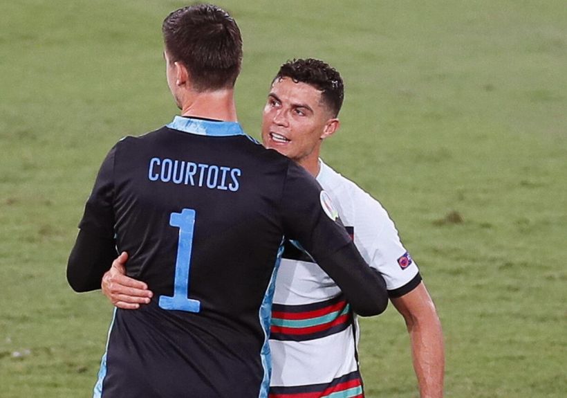 Rivelato labiale Cr7 a Courtois dopo il ko del Portogallo