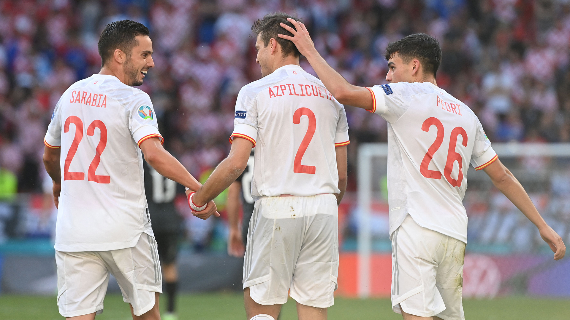 Euro 2020, Croazia-Spagna 3-5 d.t.s: le foto