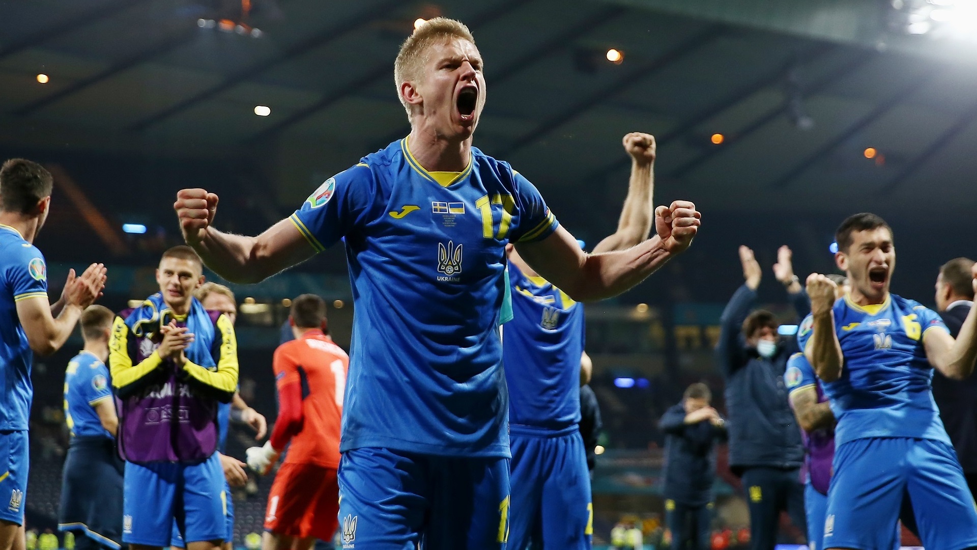 Euro 2020, Svezia-Ucraina 1-2: le foto