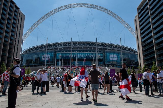 Euro 2020, a Wembley in 60mila: il governo dà l'ok per semifinali e finale